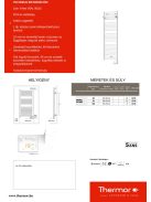 Thermor Corsaire2 (Új modell!) 750W elektromos törölközőszárító fürdőszobai radiátor